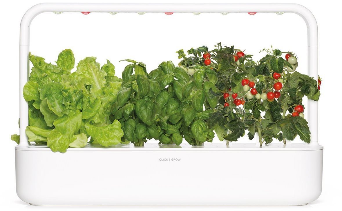 Click and Grow Smart Garden 9 biely Inteligentný kvetináč
