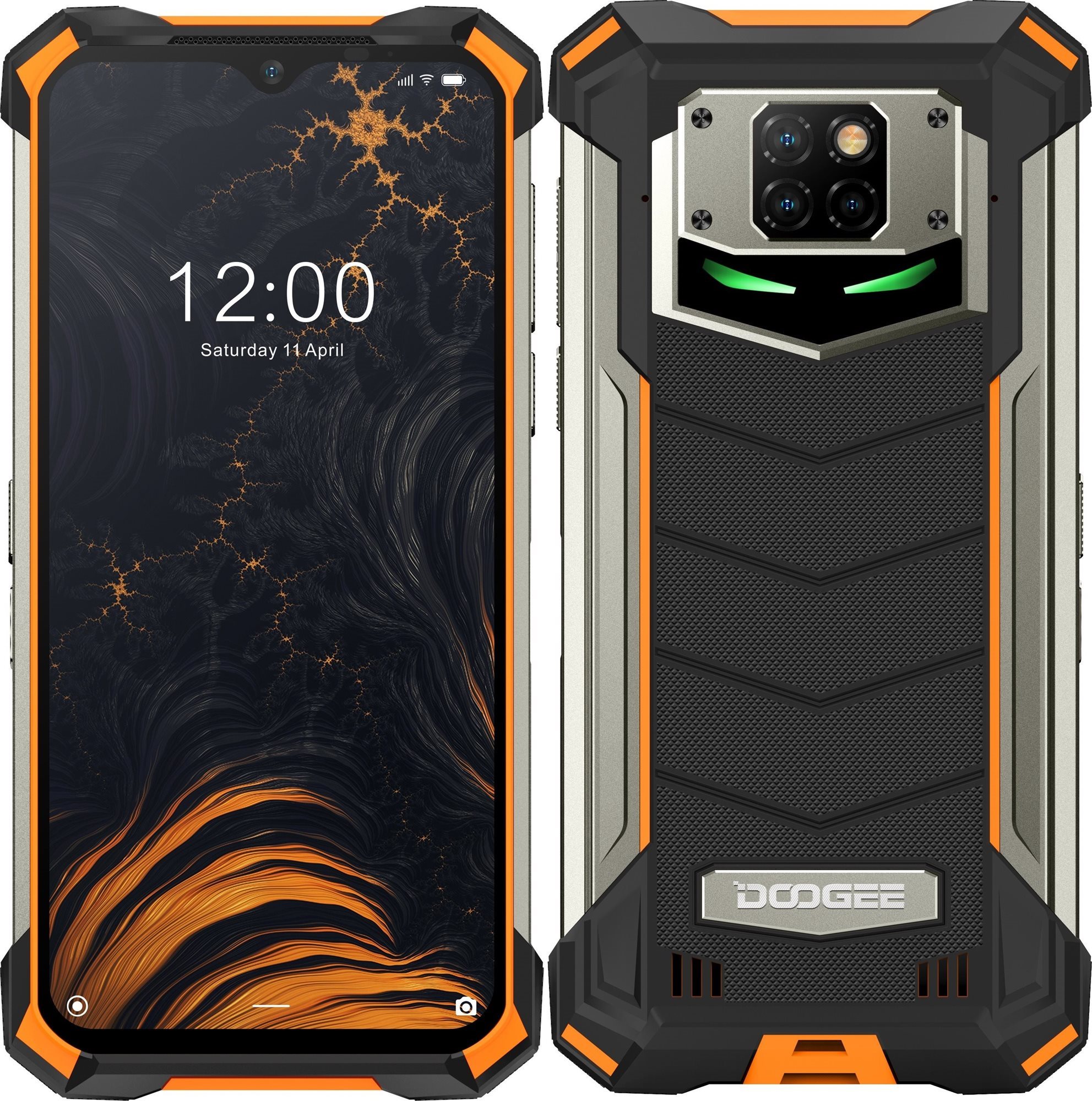 Doogee S88 PRO Dual SIM orange Téléphone portable
