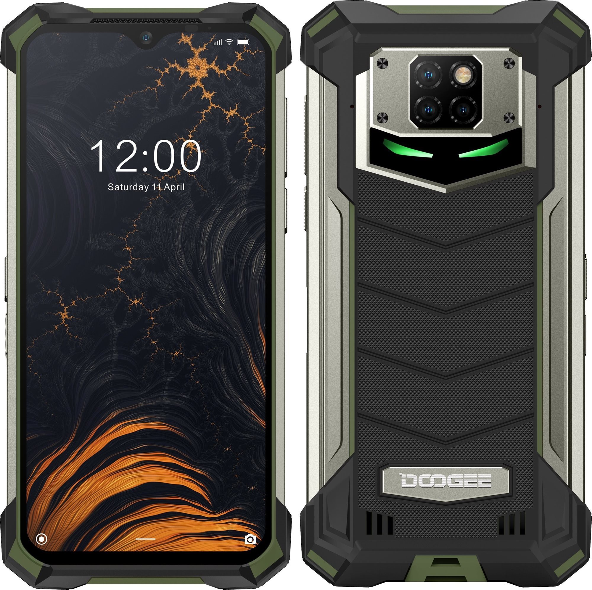 Doogee S88 PRO Dual SIM Green Mobile Phone