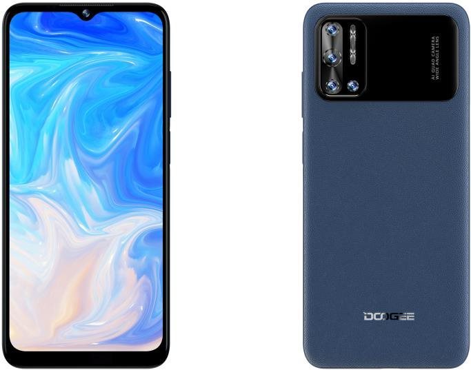 Doogee N40 128GB Blue Mobile Phone