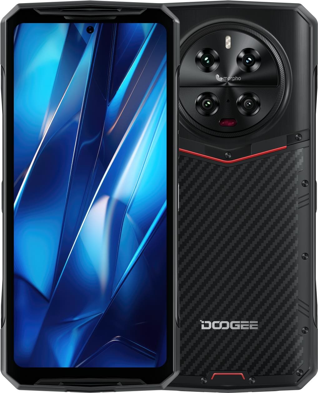 Doogee DK10 5G 12GB/512GB Kevlar Black Mobiltelefon