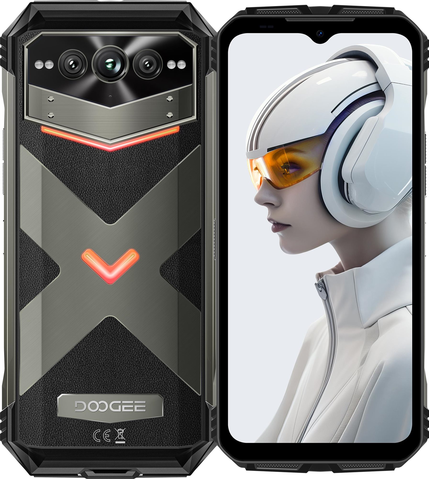 Doogee V Max Plus 5G 16GB/512GB Power Gray Mobiltelefon