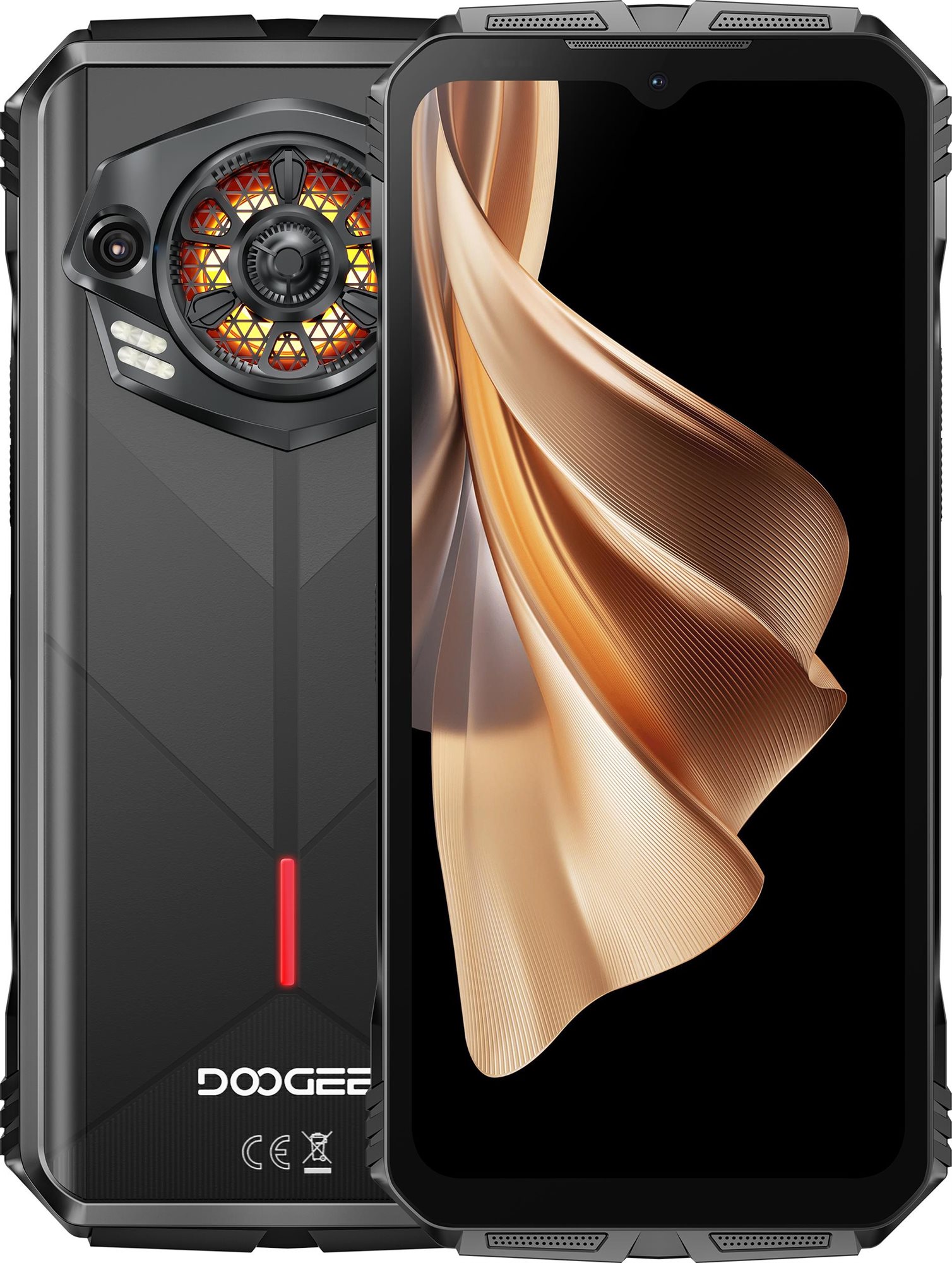 Doogee S punk 6 GB/256 GB Phantom Black Mobilný telefón