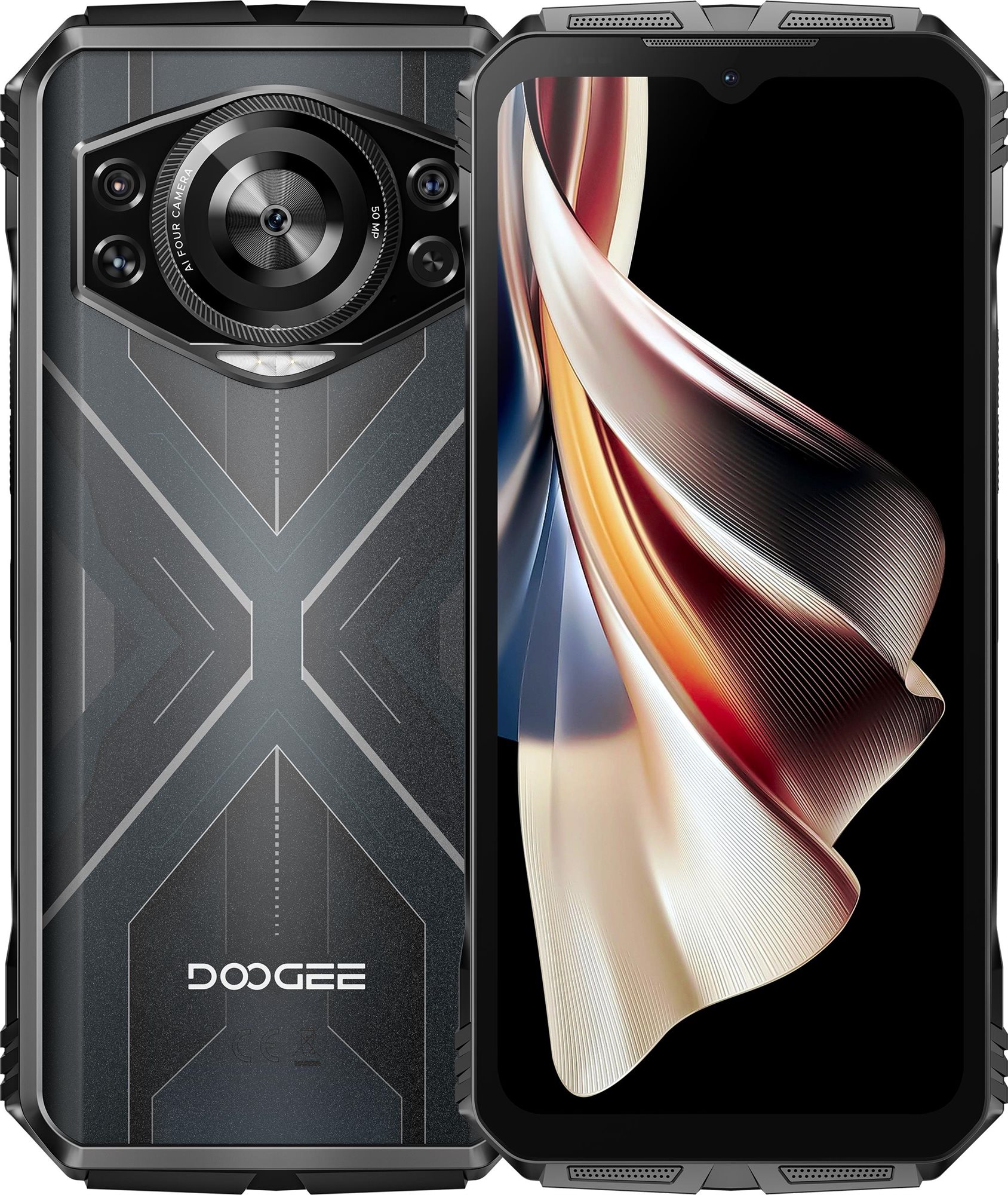 Doogee S cyber 8 GB/256 GB Mirage Silver Mobilný telefón