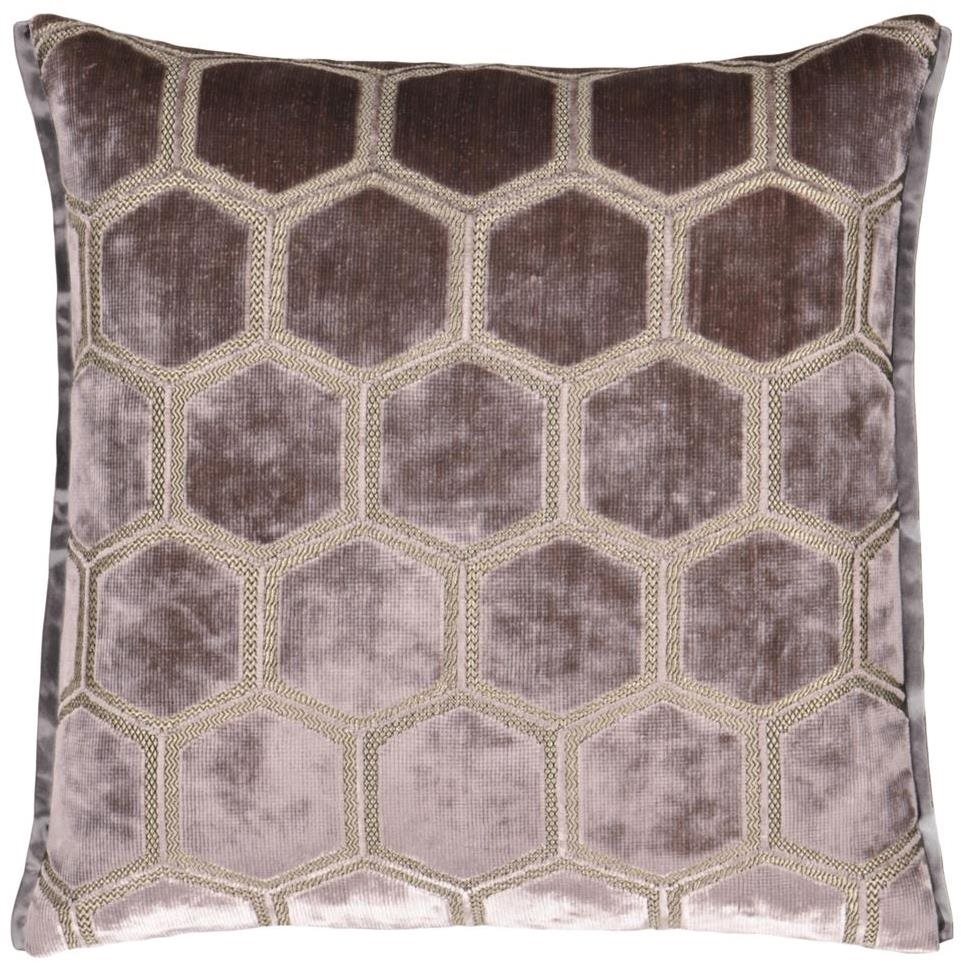 DESIGNERS GUILD MANIPUR 43 × 43 cm, amethyst Vankúš