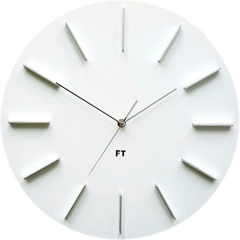 FUTURE TIME FT2010WH Round White fehér színű Falióra