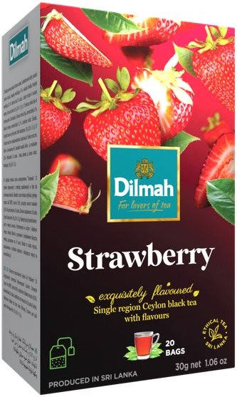 Dilmah Čaj černý Jahoda 20x1,5g Čaj