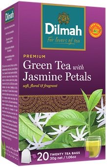 Dilmah Čaj zelený Jasmín 20x1,5g Čaj