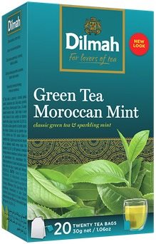 Dilmah Čaj zelený Marocká máta 20 × 1,5 g Čaj
