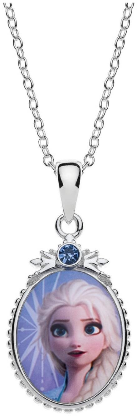 DISNEY Elsa stříbrný náhrdelník CS00021SRJL-P.CS Náhrdelník