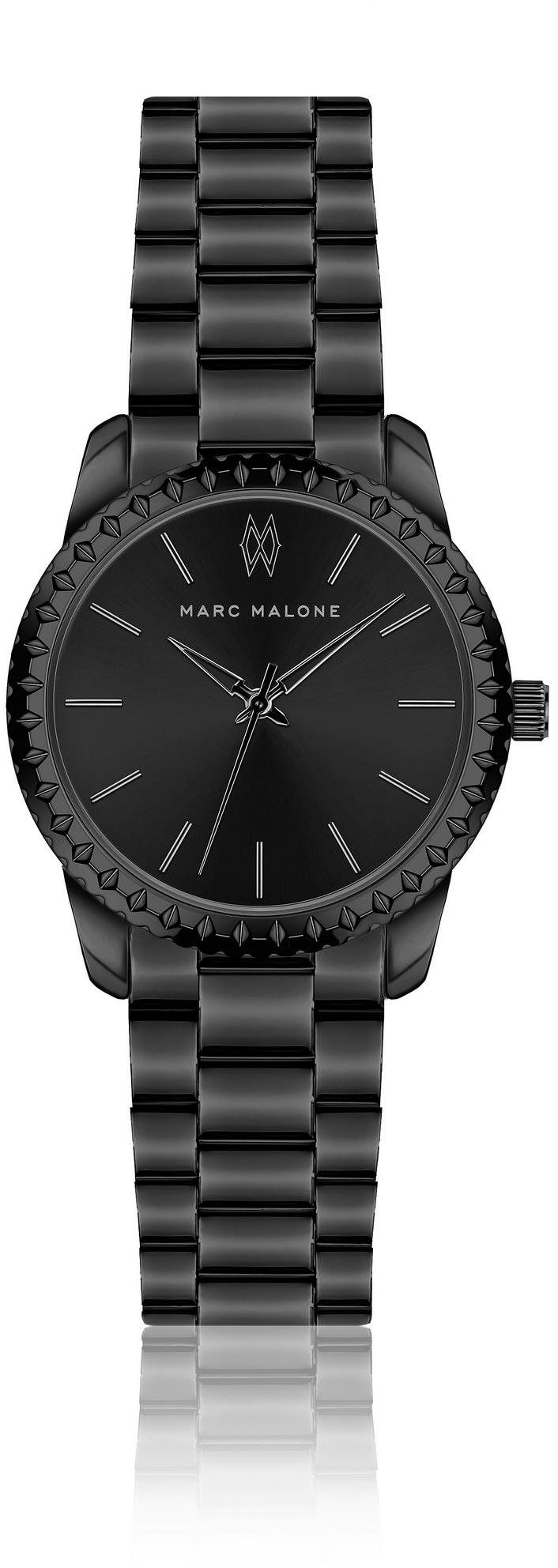 Marc Malone dámske hodinky Zoe Black Steel CXDA Dámske hodinky