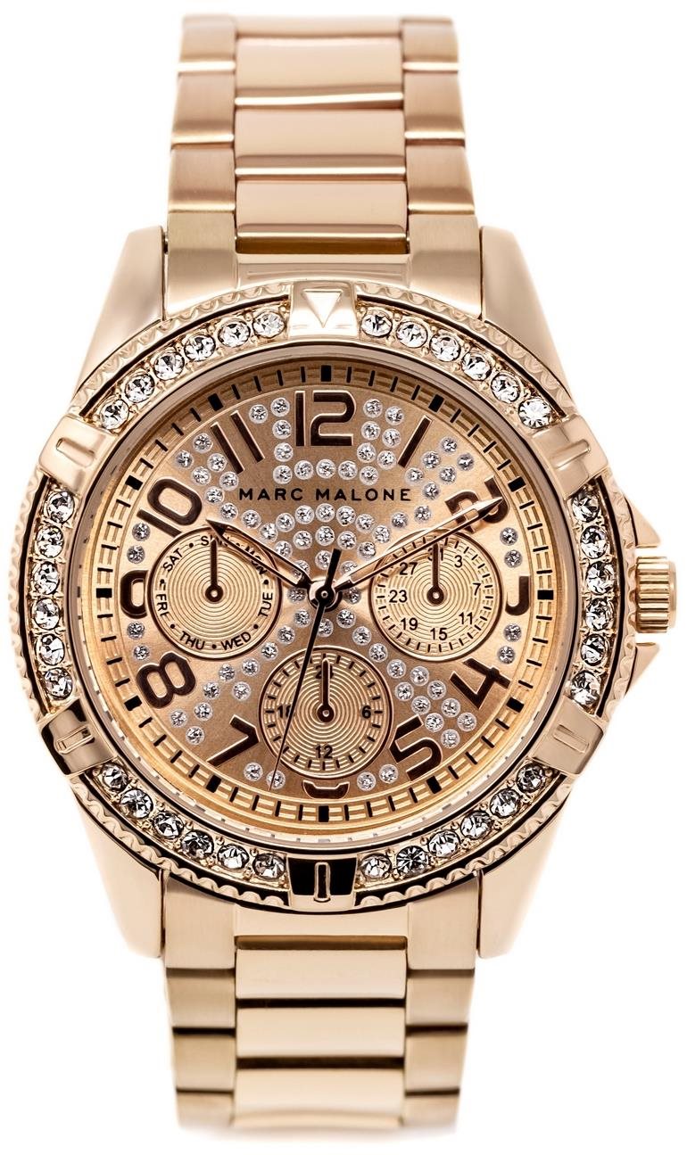 Marc Malone dámske hodinky Bethany Sparkling Rose Gold Steel CXCH...