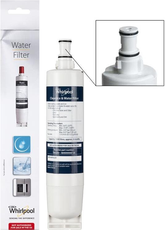 Whirlpool SBS200 Vízszűrő