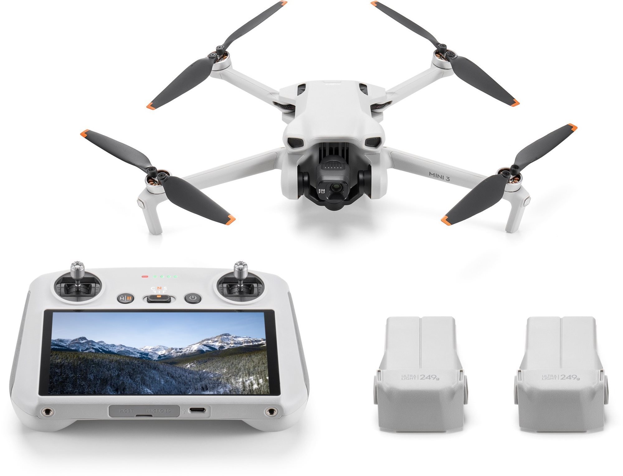 DJI Mini 3 Fly More Combo (DJI RC) (GL) Dron