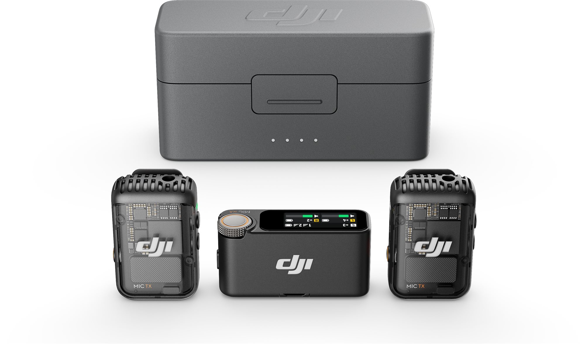 DJI Mic 2 (2 TX + 1 RX + Charging Case) Mikrofon