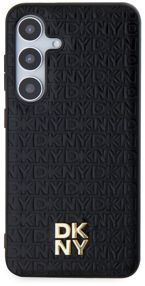 DKNY PU Leather Repeat Pattern Stack Logo Samsung Galaxy S24...