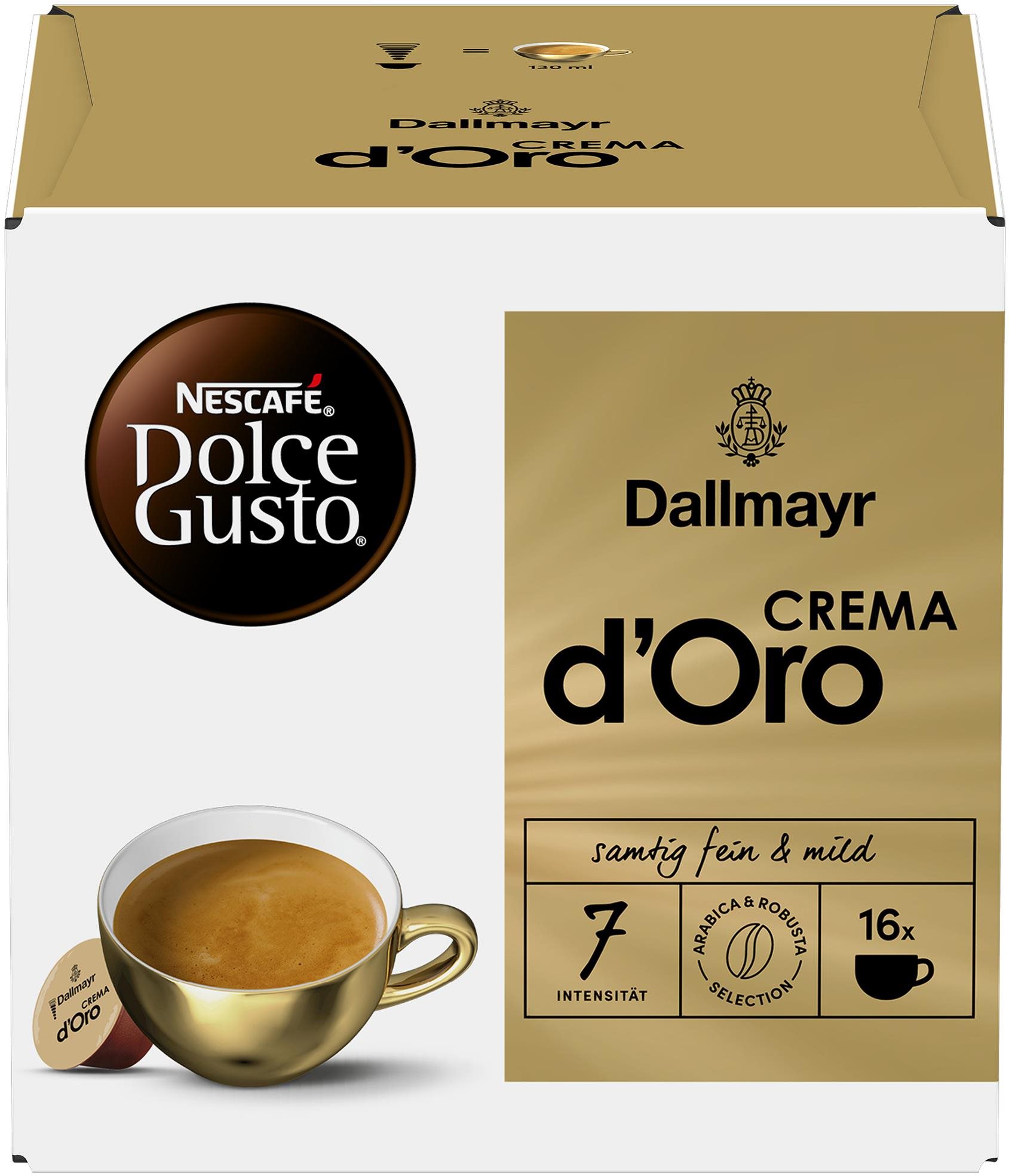 Dallmayr Crema d‘Oro by NESCAFÉ Dolce Gusto Kávékapszula