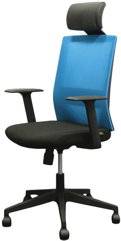 DALENOR Berry HB, textil, modrá Kancelárska stolička