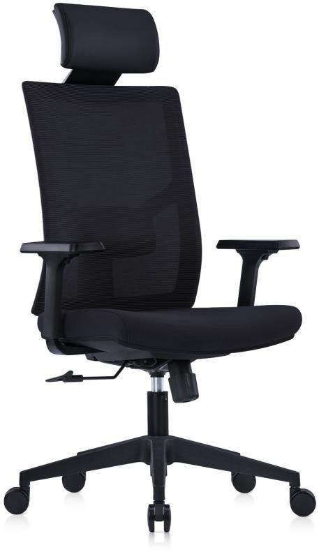 DALENOR Snow HB, textil, fekete Irodai fotel