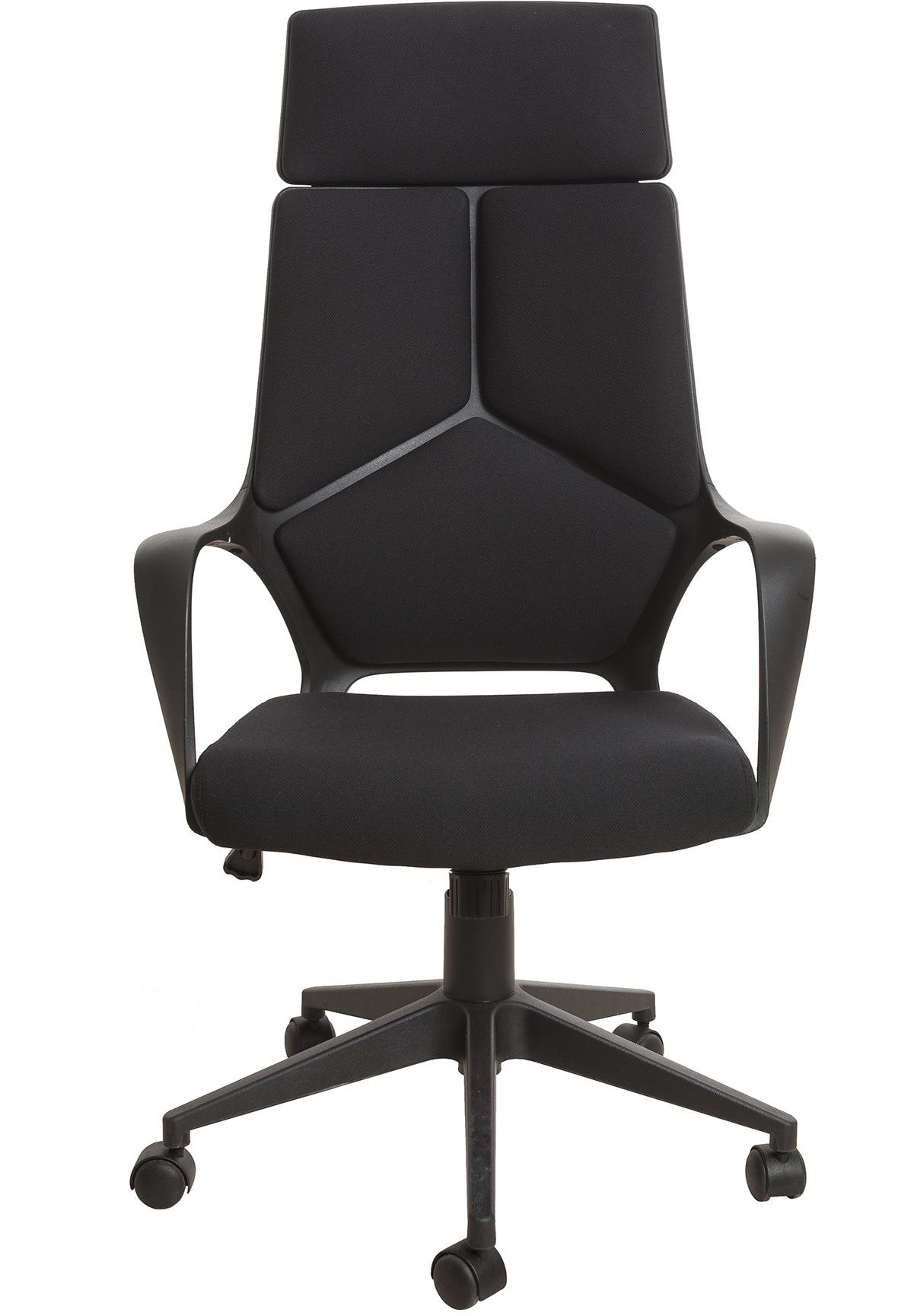 DALENOR Force Black, textil, čierne Kancelárske kreslo