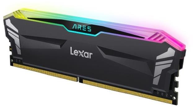 Lexar ARES 32GB KIT DDR4 3600MHz CL18 RGB Black RAM memória