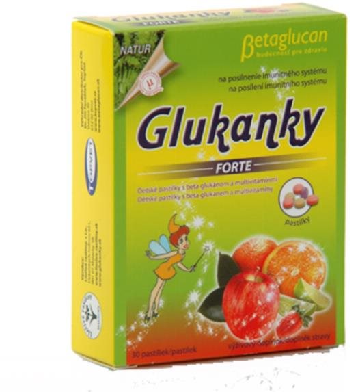 Glukanky forte – detské pastilky Cukríky
