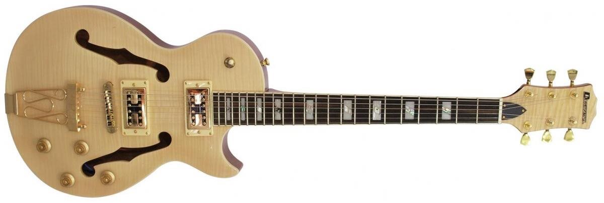Dimavery LP-600, prírodná Elektrická gitara