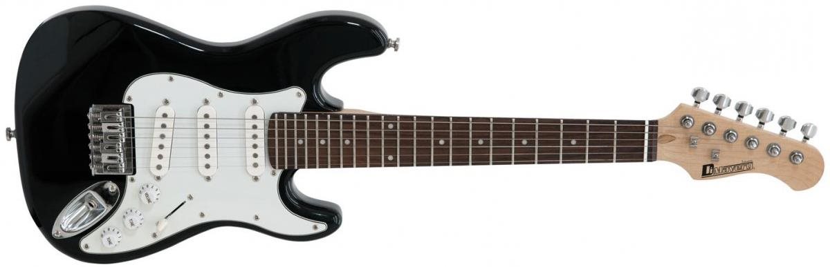 Dimavery J-350 pre deti, čierna Elektrická gitara