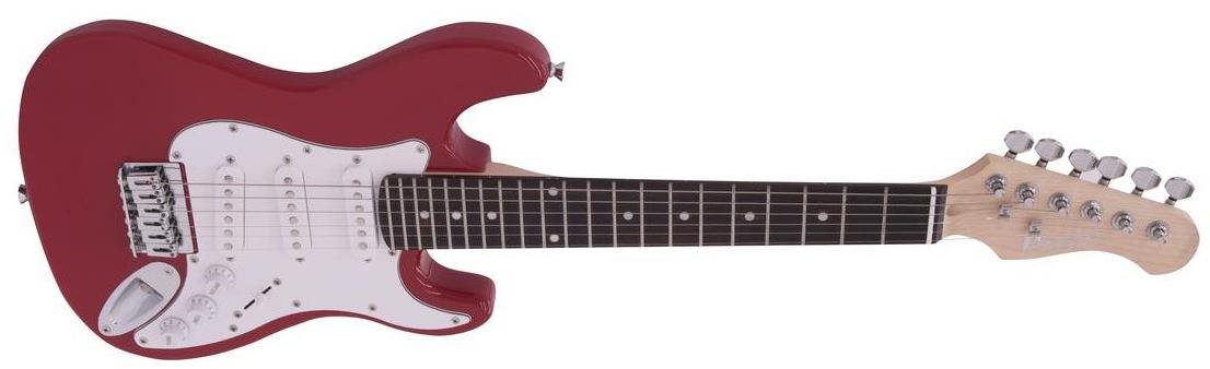 Dimavery J-350 pre deti, červená Elektrická gitara