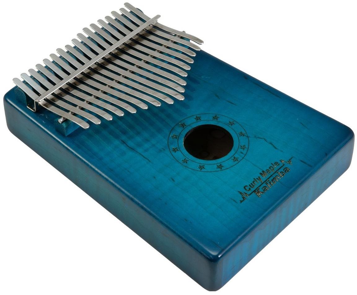 Dimavery KL-6, kalimba, 17 C, modrá Perkusie
