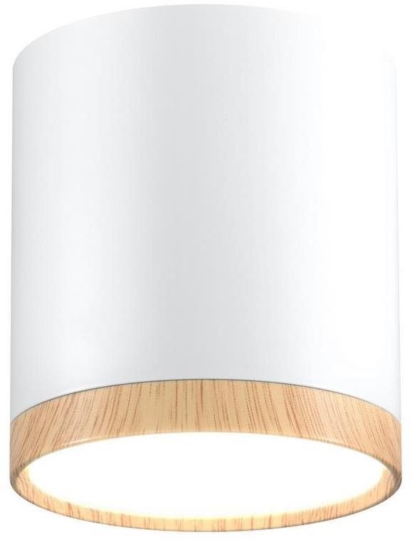 TUBA LED mennyezeti lámpa LED/5W/230V, fehér/bézs Mennyezeti lámpa