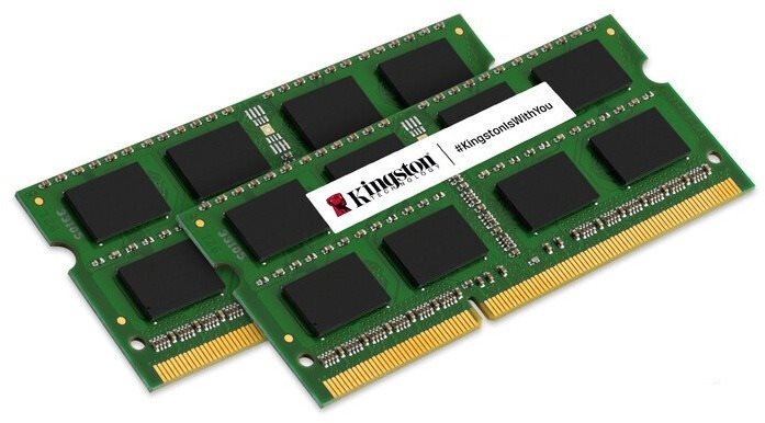 Kingston SO-DIMM 16GB KIT DDR3 1600MHz CL11 RAM memória