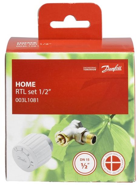Ensemble thermostatique Danfoss pour le chauffage par le sol,...