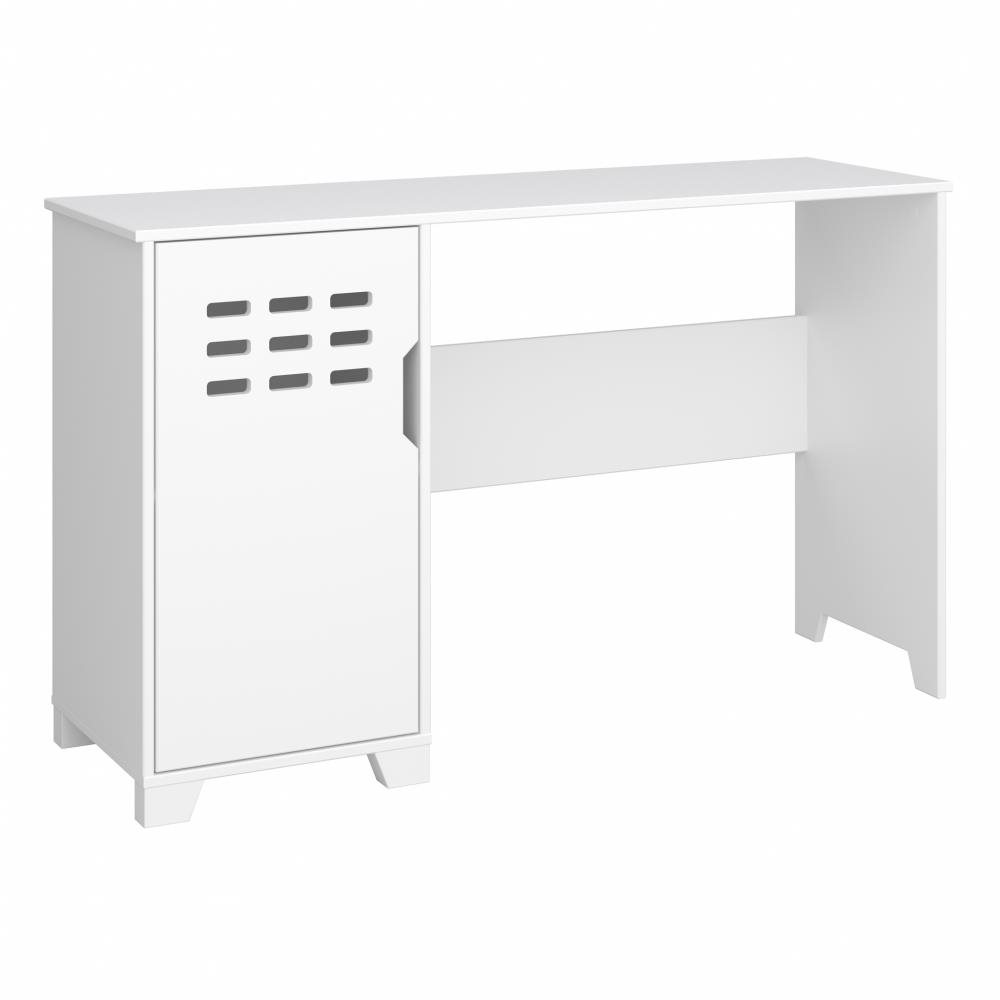 DANISH STYLE Levon 120 cm, biely Písací stôl