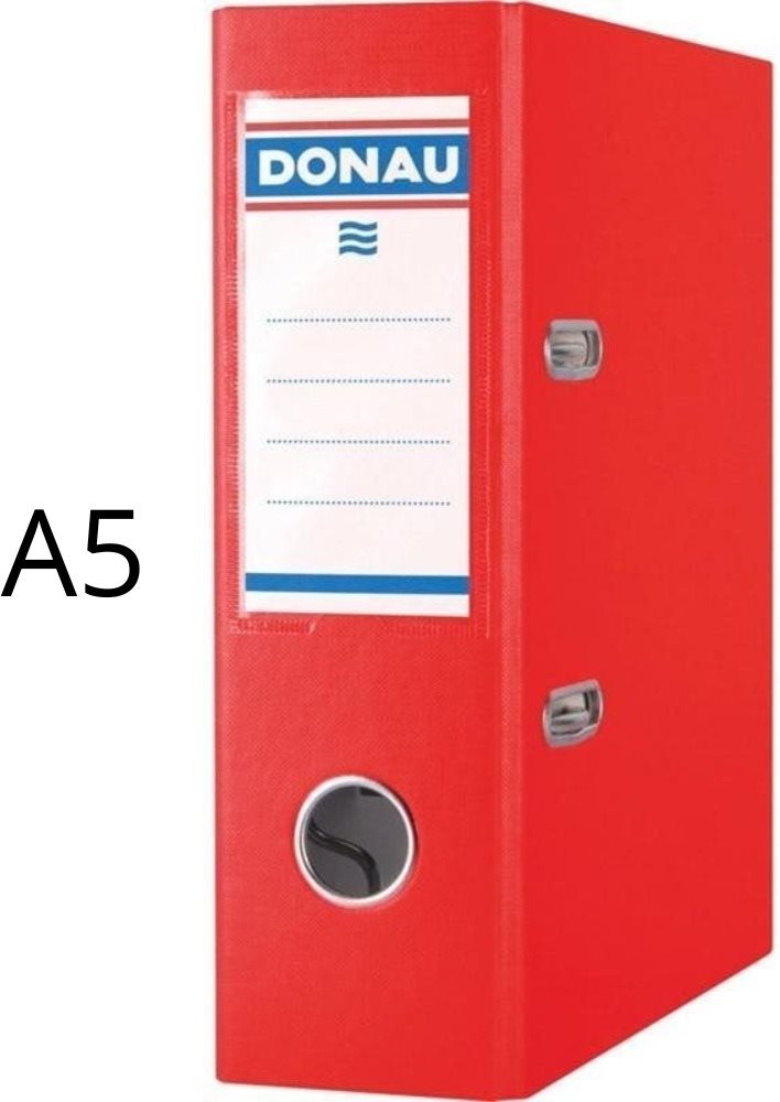 DONAU A5 75 mm piros Dosszié
