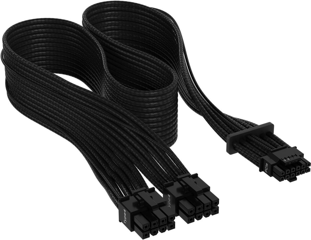 Corsair Premium Individually Sleeved 12+4pin PCIe Gen 5 12VHPWR...
