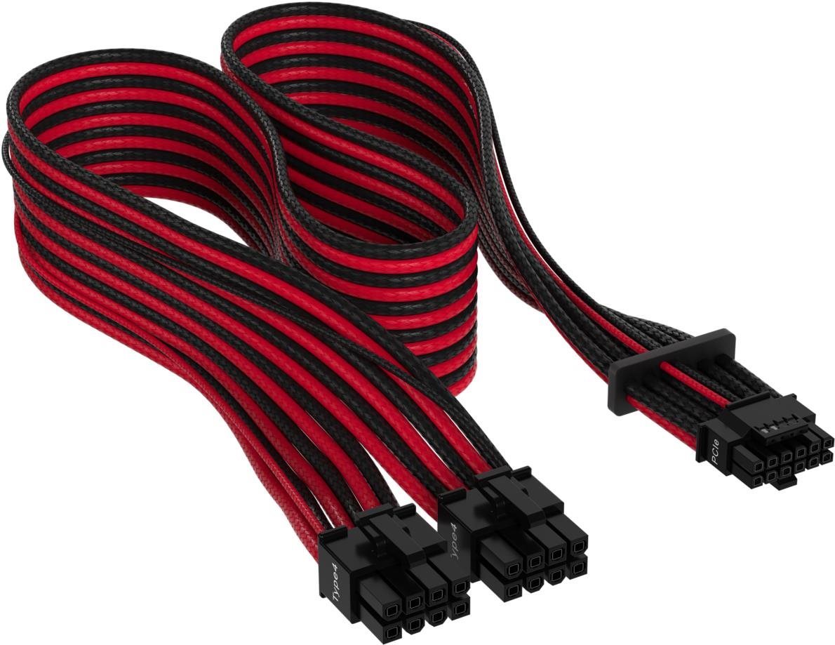 Corsair Premium Individually Sleeved 12+4pin PCIe Gen 5 12VHPWR 600...
