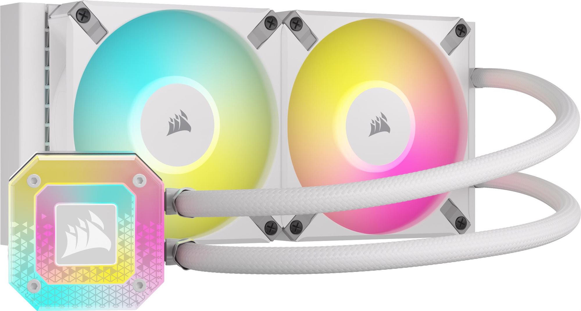 Corsair iCUE H100i ELITE CAPELLIX XT White Vodné chladenie