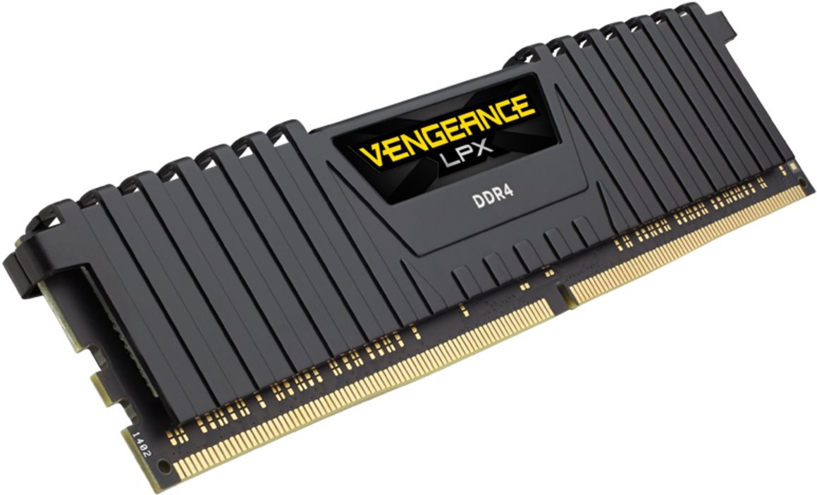 Corsair 8GB DDR4 2666MHz CL16 Vengeance LPX - fekete RAM memória