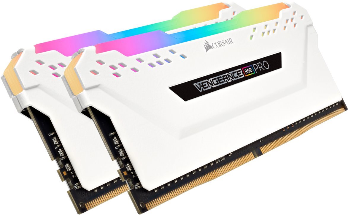 Corsair 16GB KIT DDR4 3600MHz CL18 Vengeance RGB PRO Weiß...
