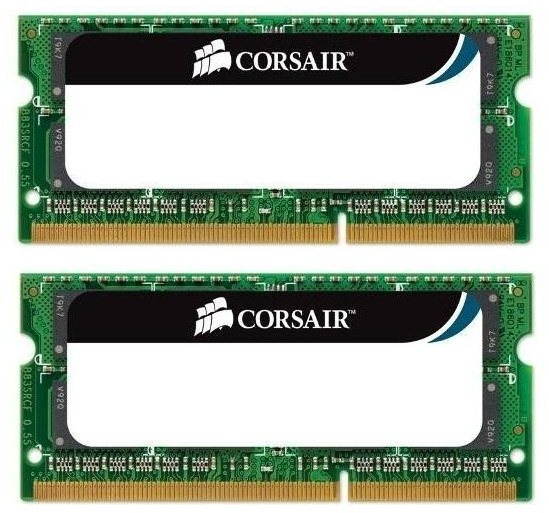 Corsair SO-DIMM Kit 16 GB DDR3 1333MHz CL9 für Apple Arbeitsspeicher