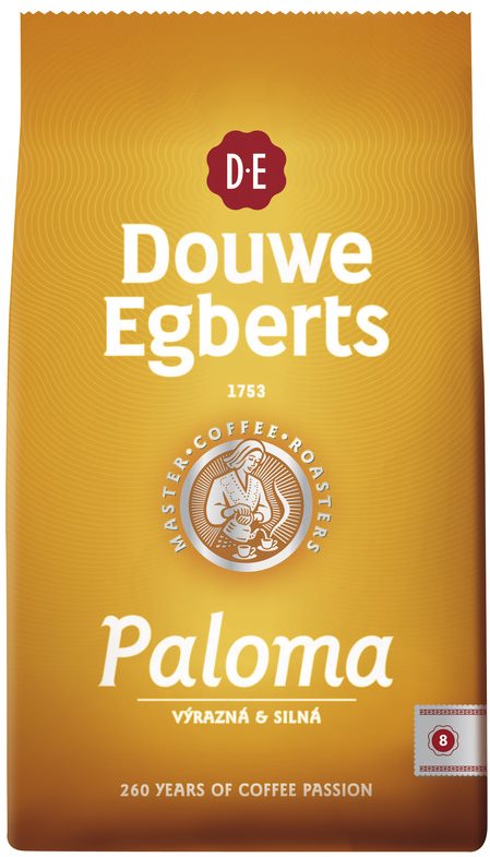 Douwe Egberts Paloma, mletá káva, 250 g Káva