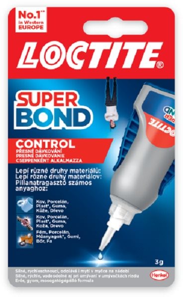 LOCTITE Super Bond Control 3 g Sekundové lepidlo