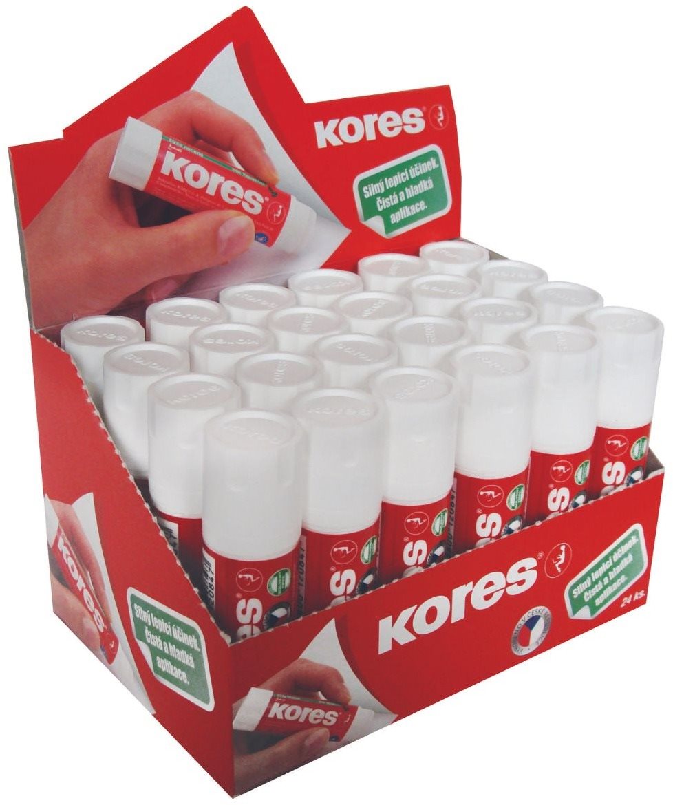 KORES Lepiaca tyčinka 24×  20 g Tuhé lepidlo