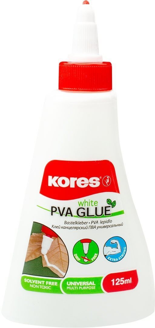 KORES White glue 125 ml Tekuté lepidlo