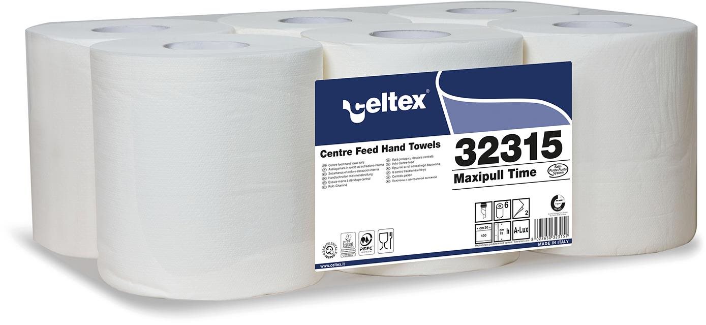 CELTEX Maxi Pull Time 6 ks Papírové ručníky