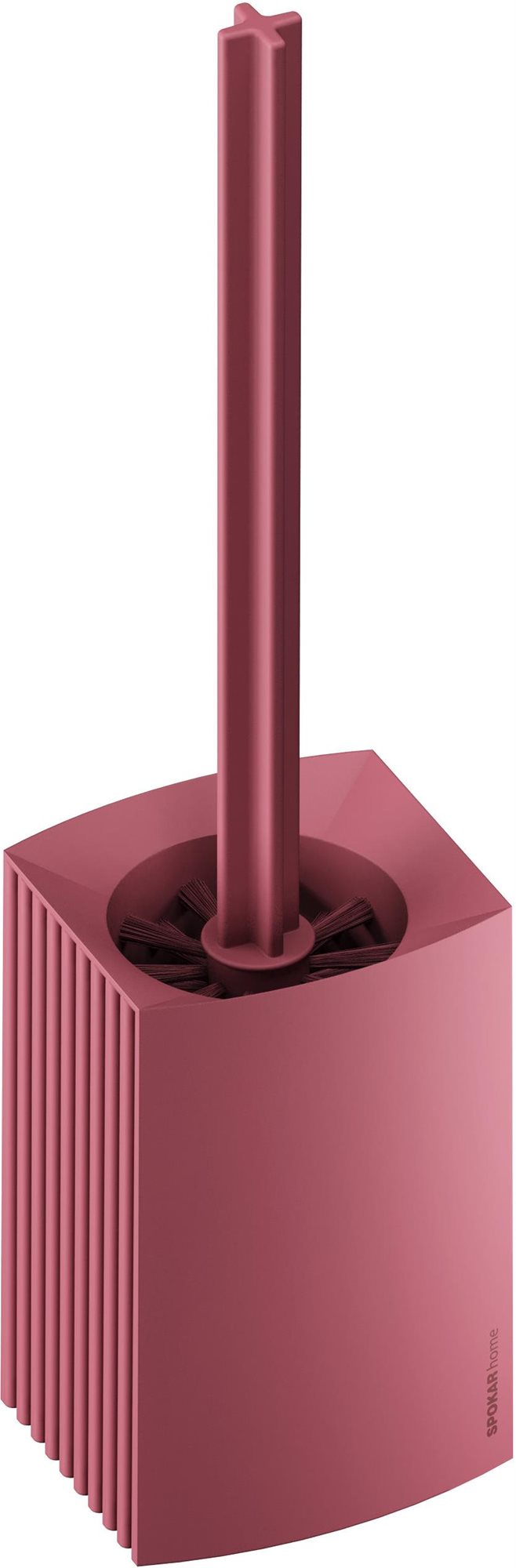 SPOKAR Home WC súprava, červená WC kefa