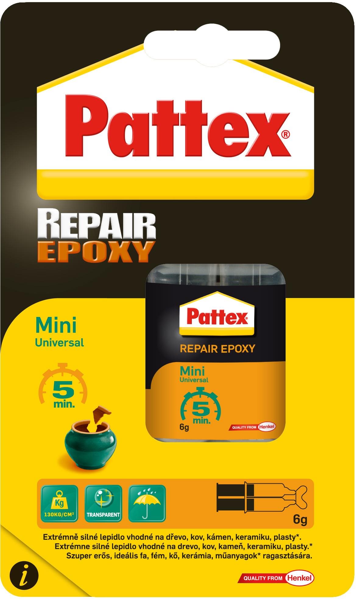 PATTEX Repair Epoxy Mini Universal 6 g Lepidlo