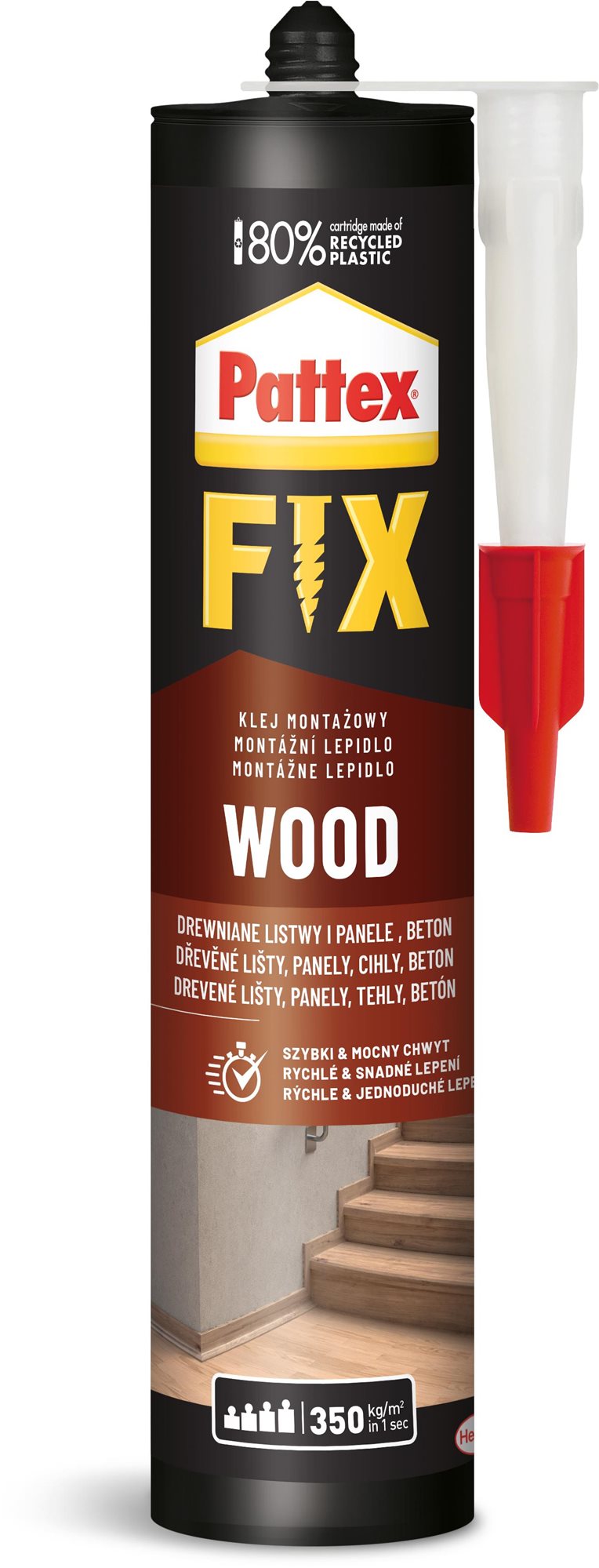 PATTEX FIX Wood (drevo) 385 g Lepidlo