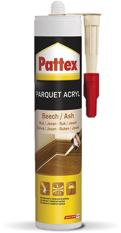 PATTEX Parket, tmel buk/jaseň, 310 ml Tmel